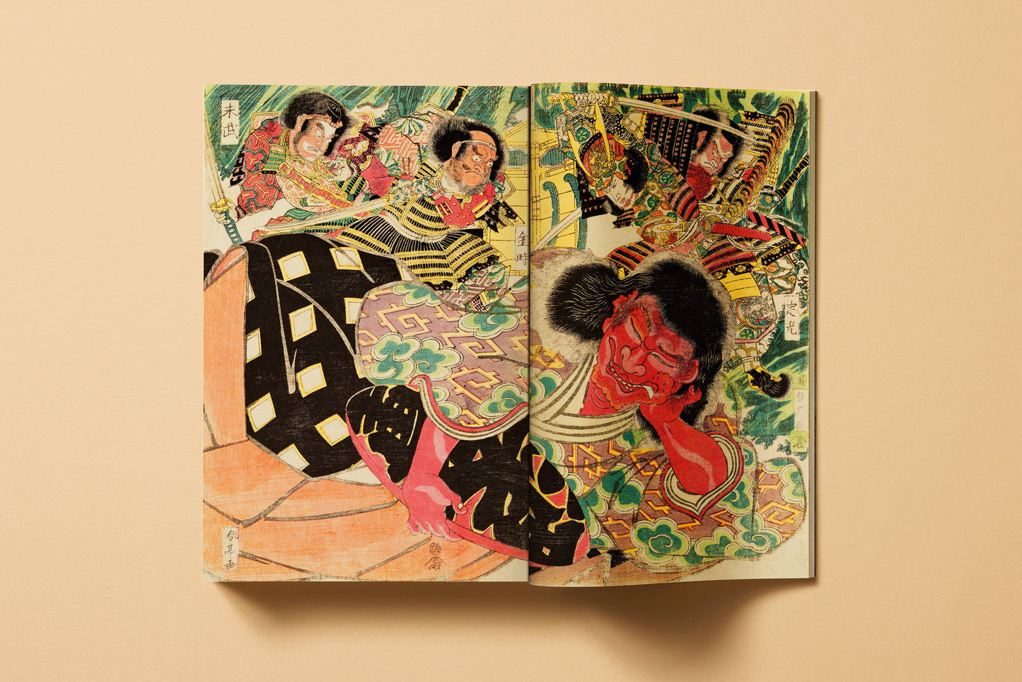 Japanese Woodblock Prints (English, French, German) - XL