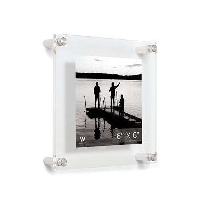 Modern UV-Grade Acrylic Floating Wall Frame