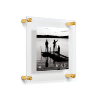 Modern UV-Grade Acrylic Floating Wall Frame
