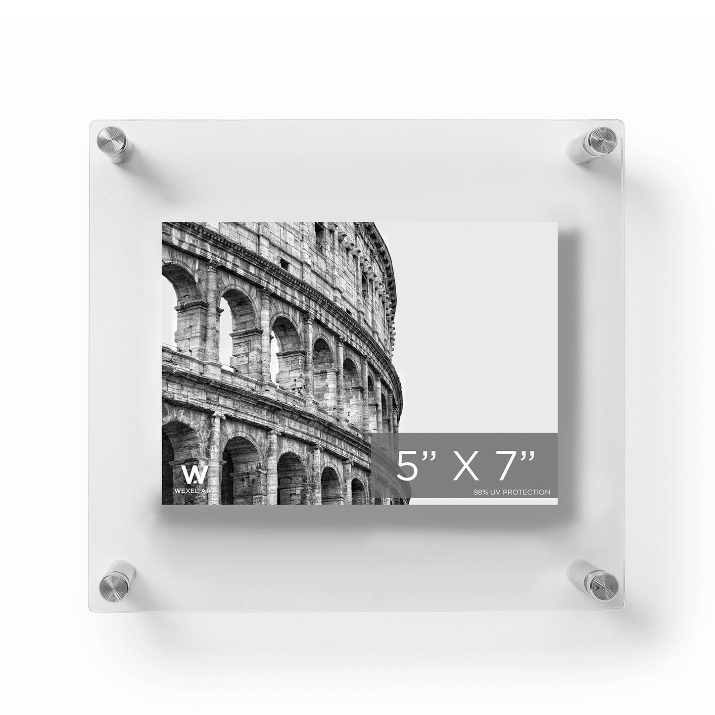 Modern UV-Grade Acrylic Floating Wall Frame