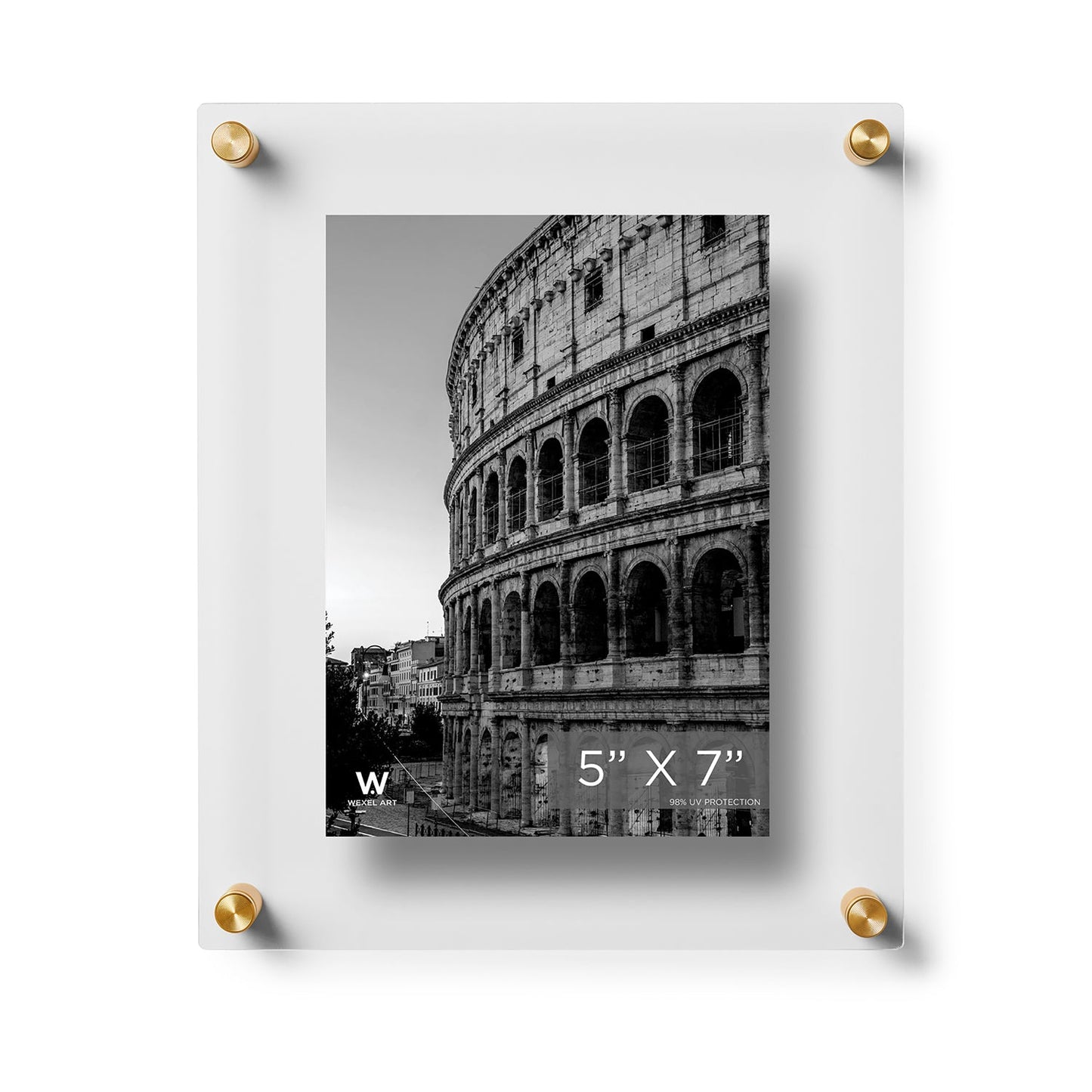 Modern UV-Grade Acrylic Floating Wall Frame
