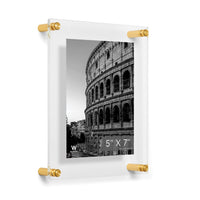 Modern UV-Grade Acrylic Floating Wall Frame