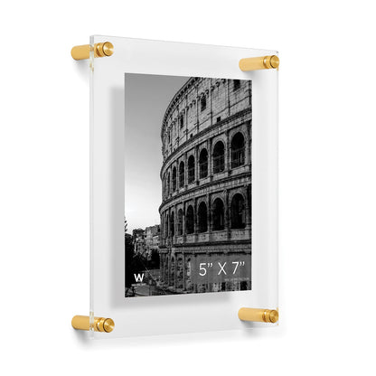 Modern UV-Grade Acrylic Floating Wall Frame