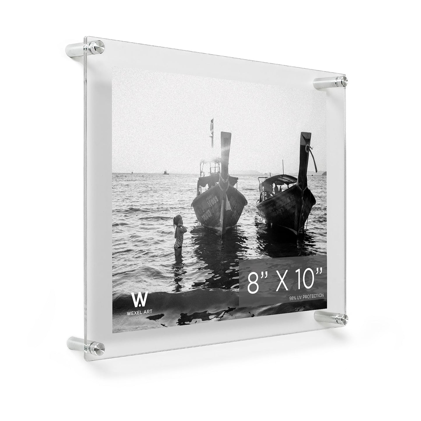 Modern UV-Grade Acrylic Floating Wall Frame
