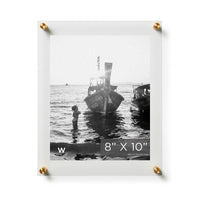Modern UV-Grade Acrylic Floating Wall Frame