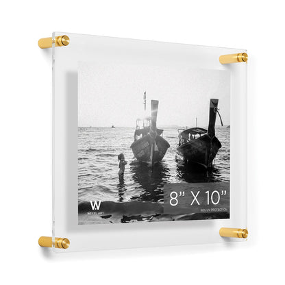 Modern UV-Grade Acrylic Floating Wall Frame
