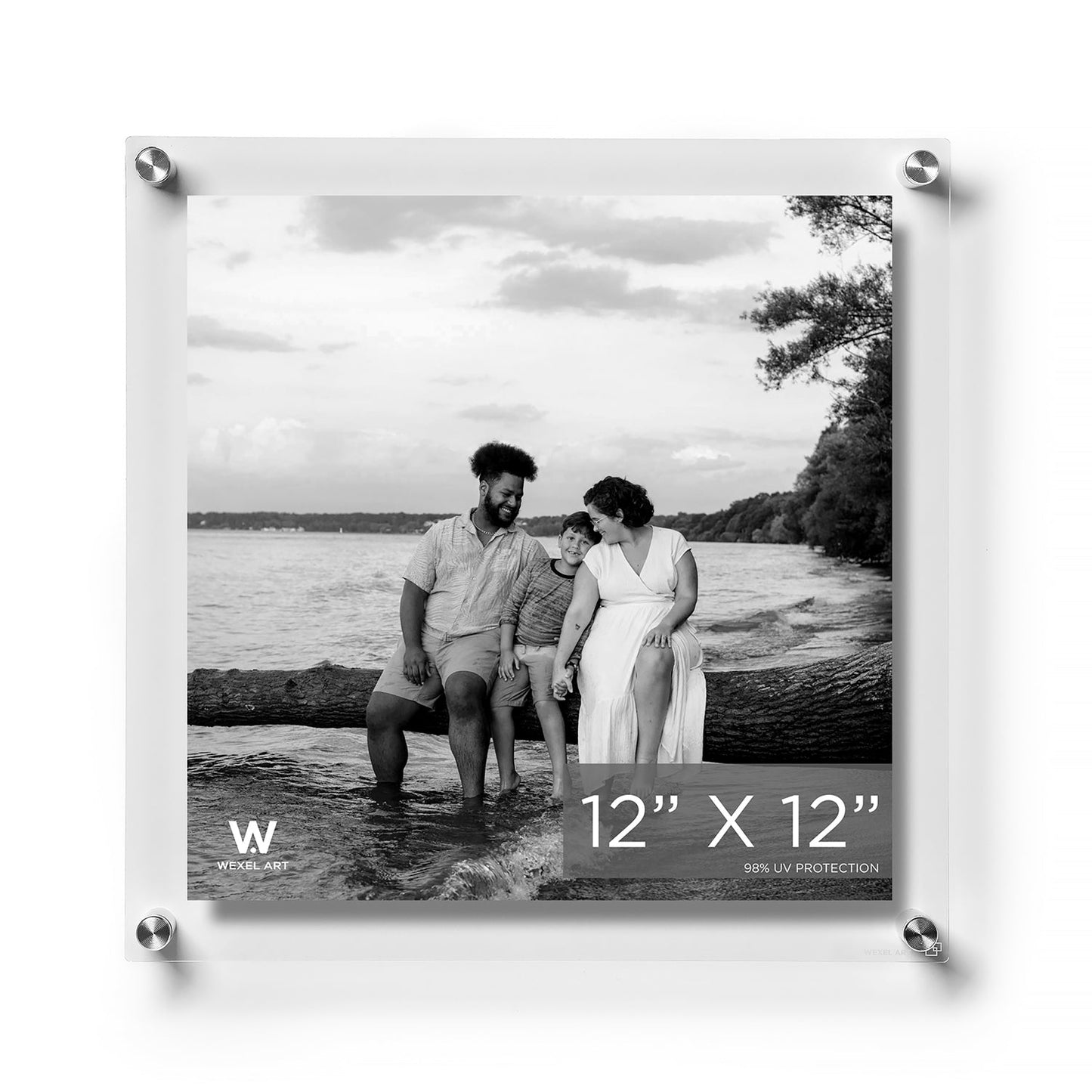 Modern UV-Grade Acrylic Floating Wall Frame