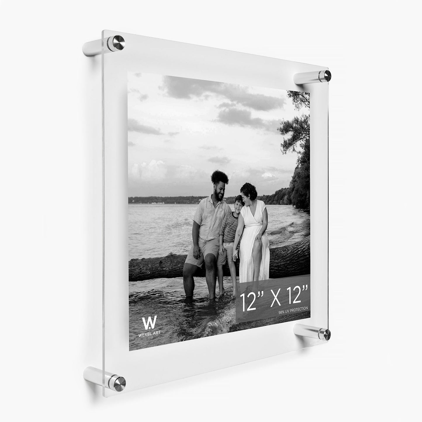 Modern UV-Grade Acrylic Floating Wall Frame