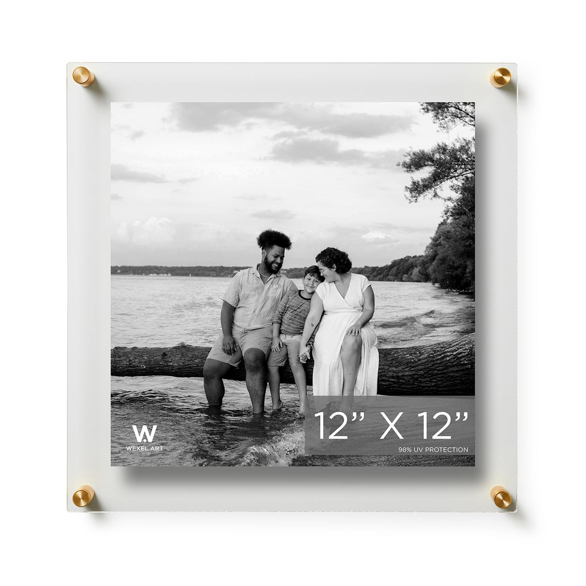 Modern UV-Grade Acrylic Floating Wall Frame