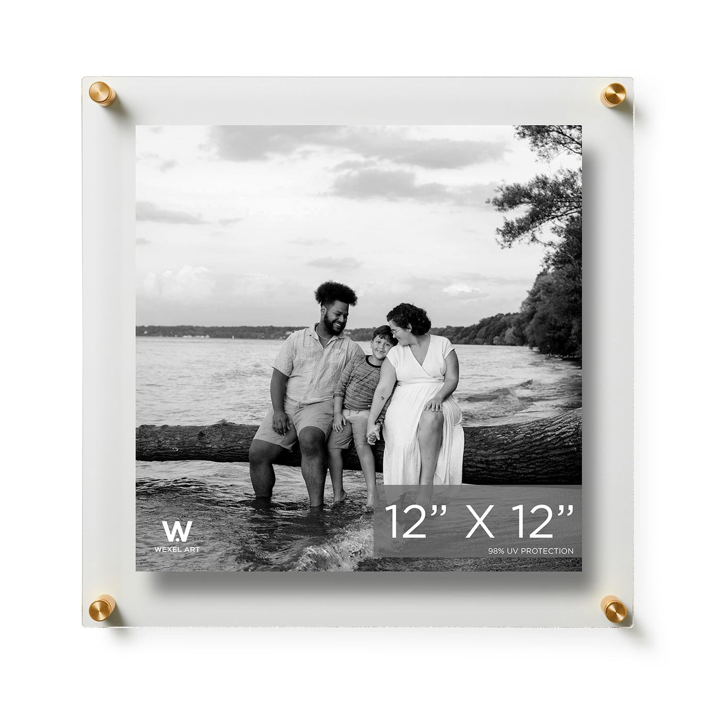Modern UV-Grade Acrylic Floating Wall Frame