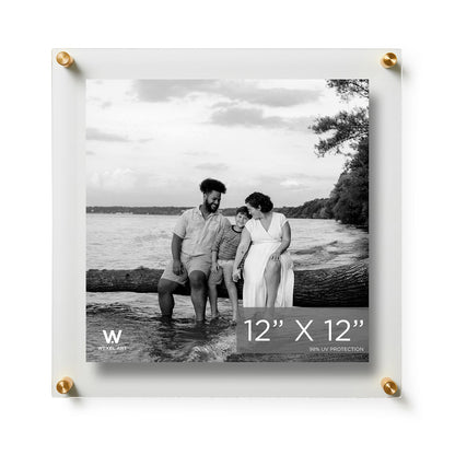Modern UV-Grade Acrylic Floating Wall Frame