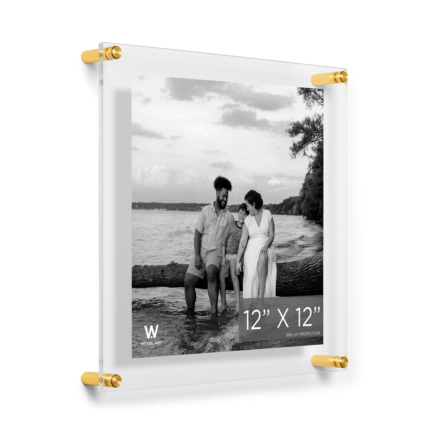 Modern UV-Grade Acrylic Floating Wall Frame