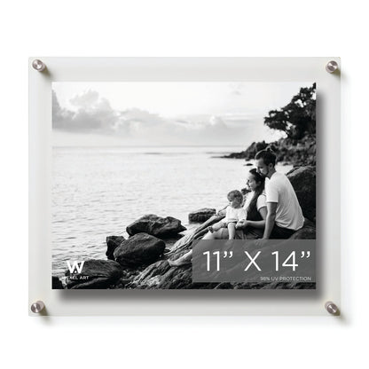 Modern UV-Grade Acrylic Floating Wall Frame