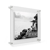 Modern UV-Grade Acrylic Floating Wall Frame