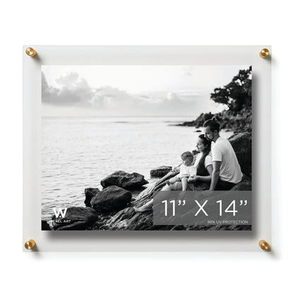 Modern UV-Grade Acrylic Floating Wall Frame