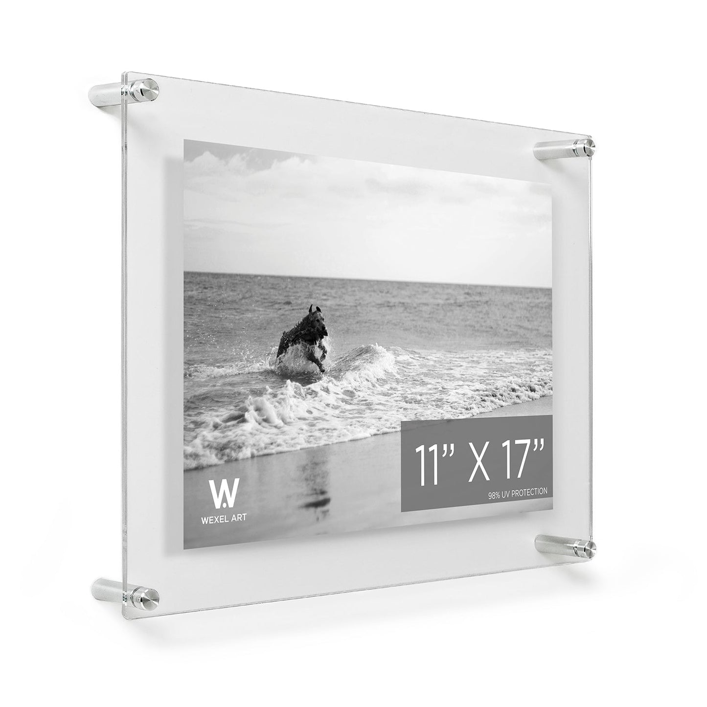 Modern UV-Grade Acrylic Floating Wall Frame