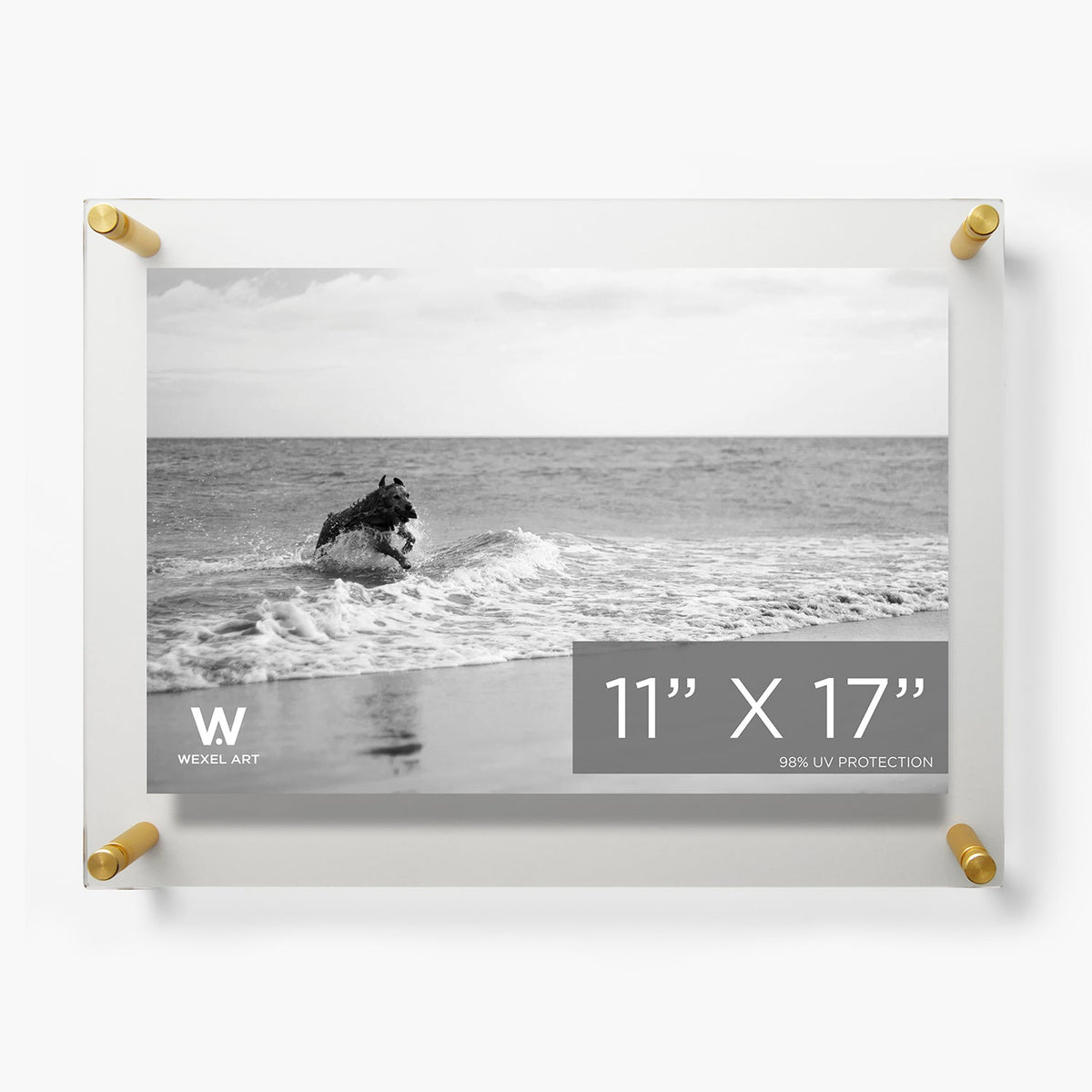 Modern UV-Grade Acrylic Floating Wall Frame