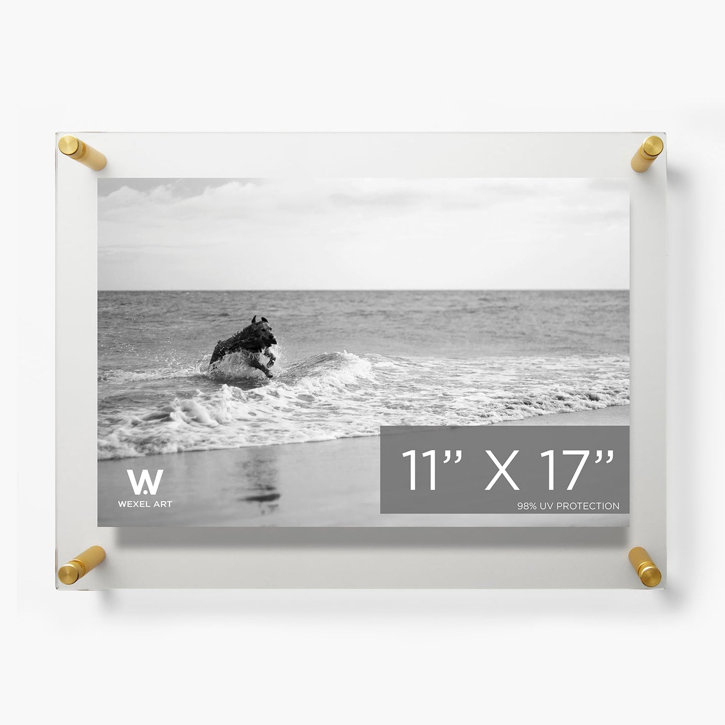 Modern UV-Grade Acrylic Floating Wall Frame