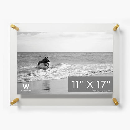 Modern UV-Grade Acrylic Floating Wall Frame