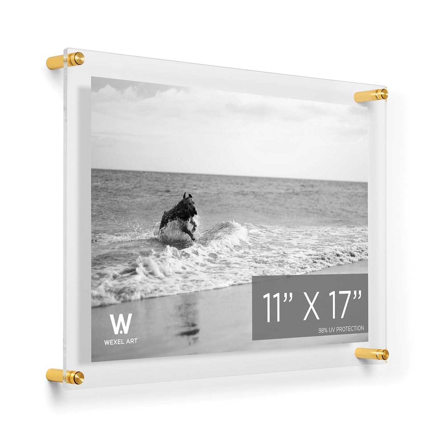 Modern UV-Grade Acrylic Floating Wall Frame