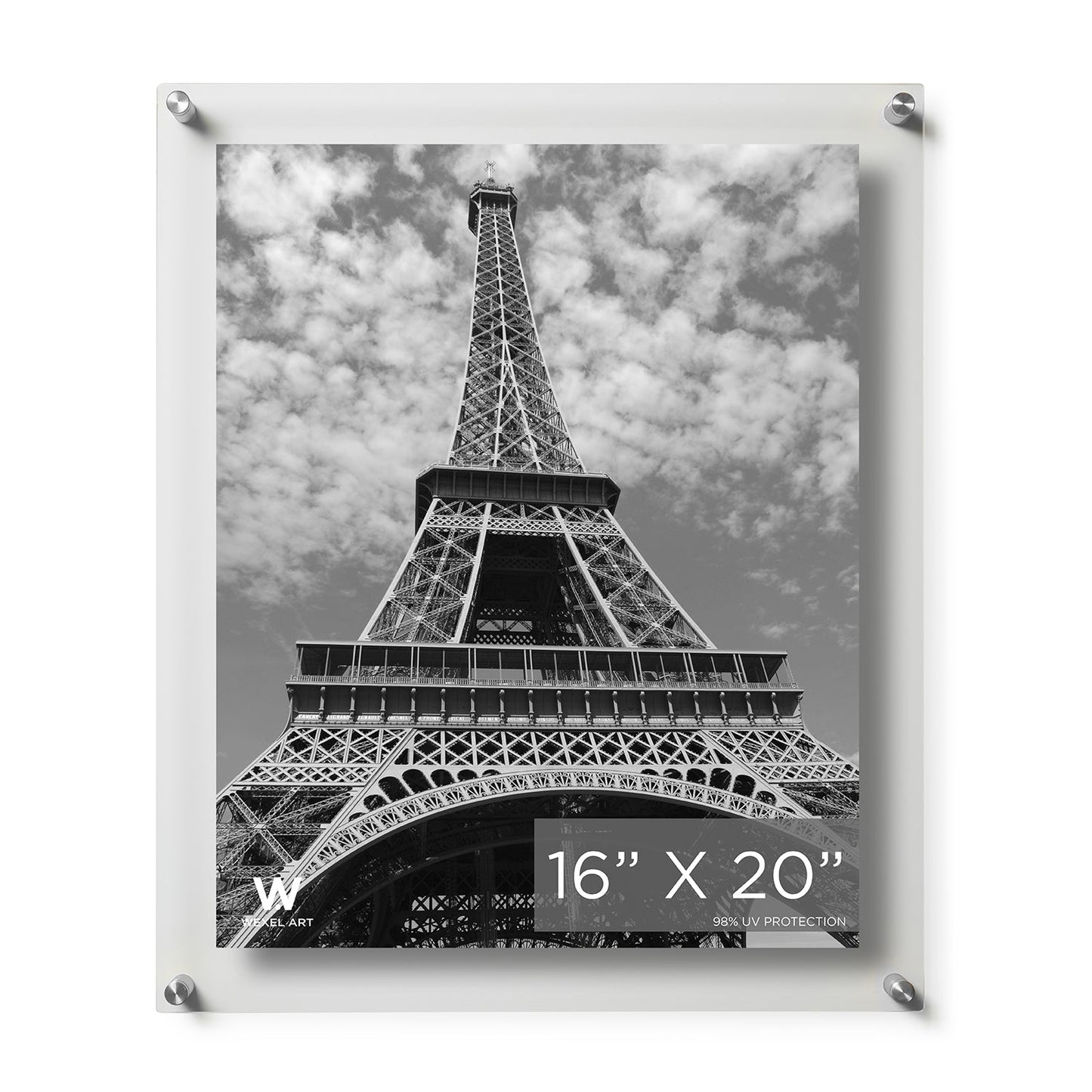 Modern UV-Grade Acrylic Floating Wall Frame