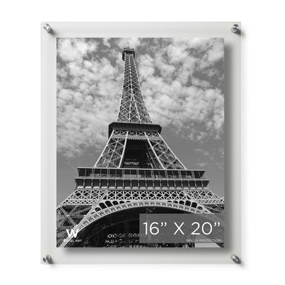 Modern UV-Grade Acrylic Floating Wall Frame