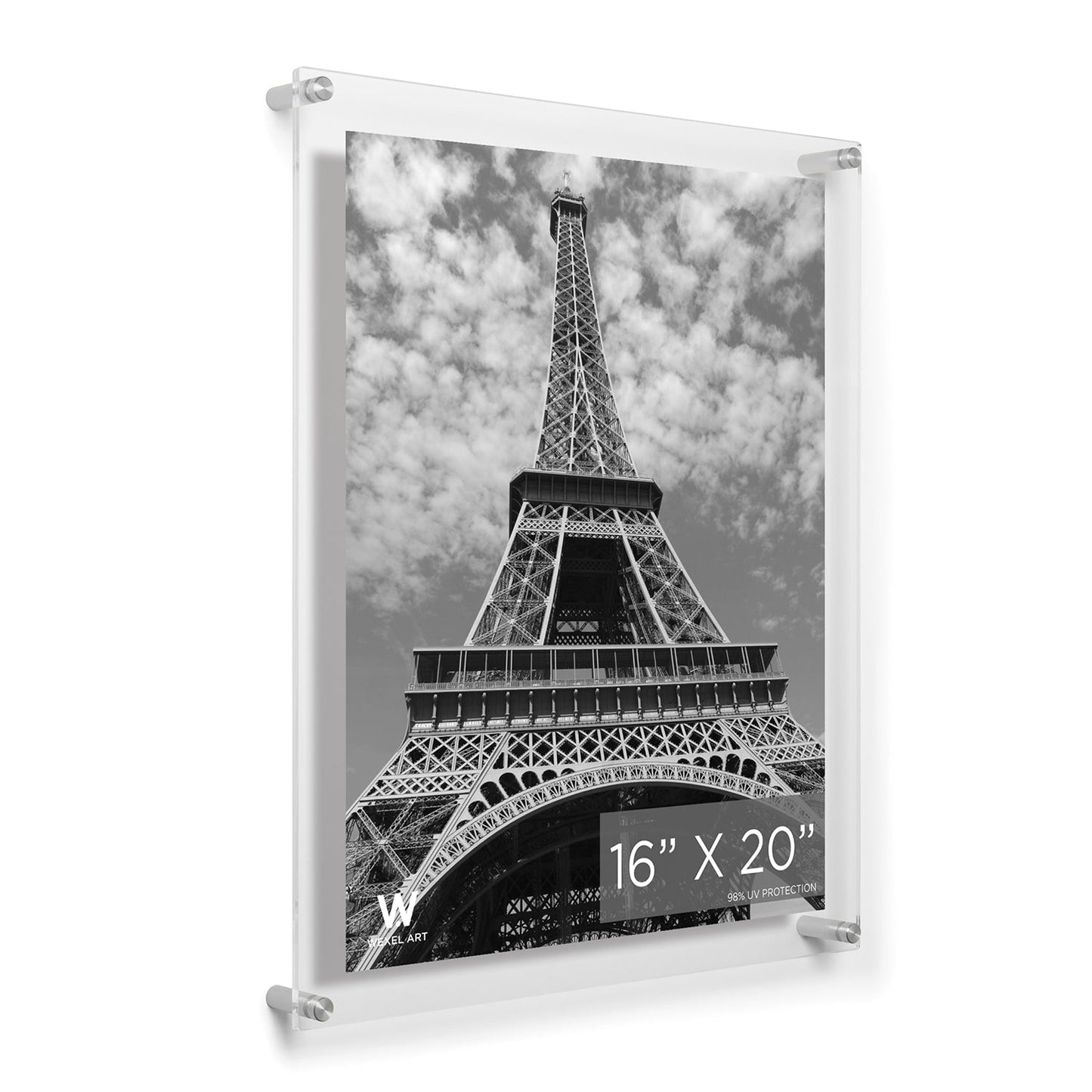 Modern UV-Grade Acrylic Floating Wall Frame