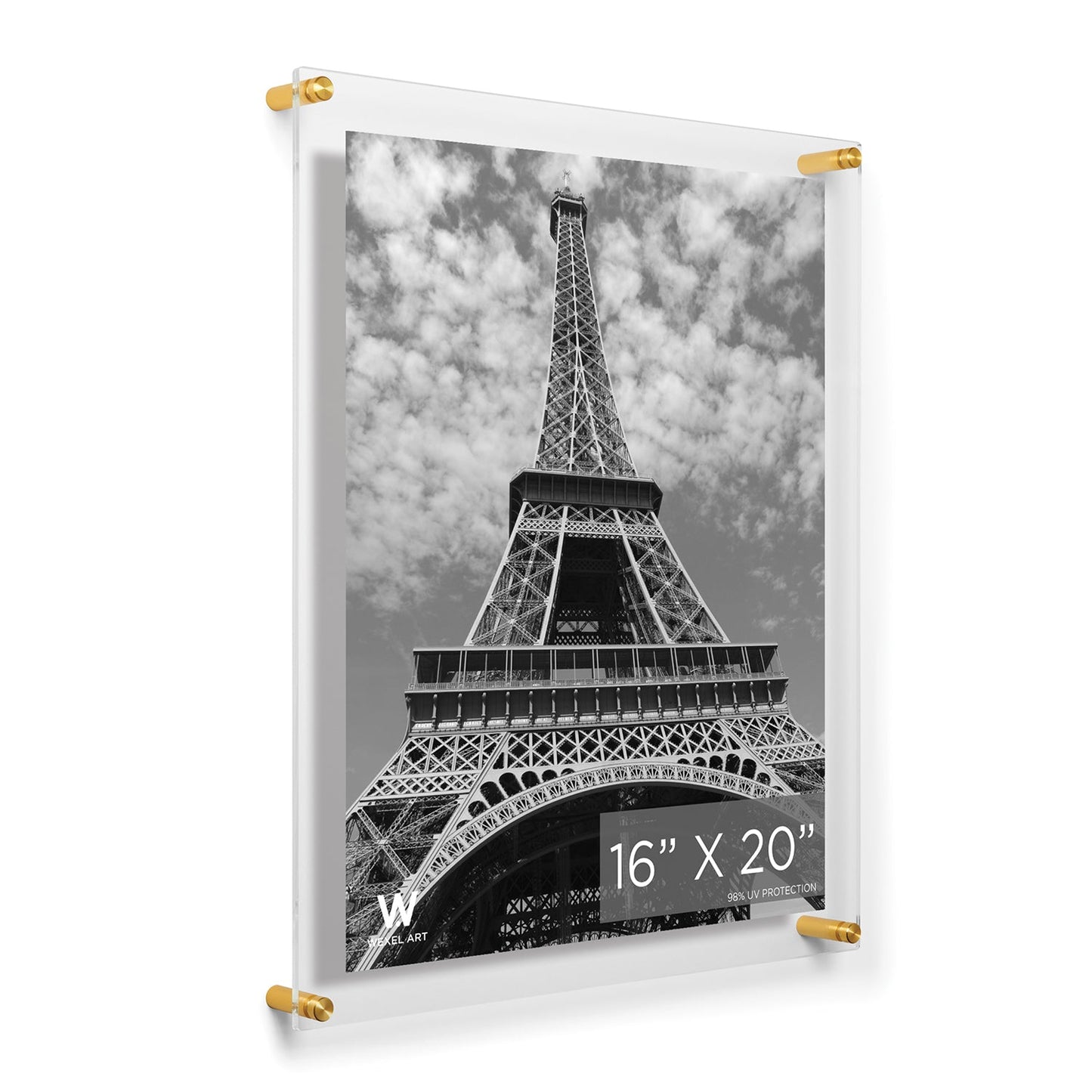 Modern UV-Grade Acrylic Floating Wall Frame