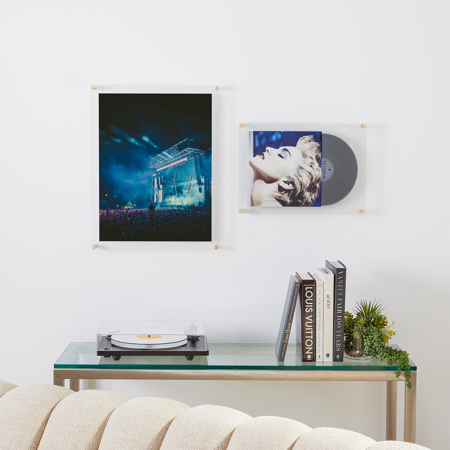 Elegant Record Acrylic Wall Frame