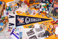 Georgia State Retro Wool Pennant