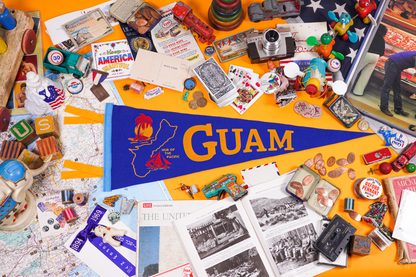 Guam Retro Wool Pennant
