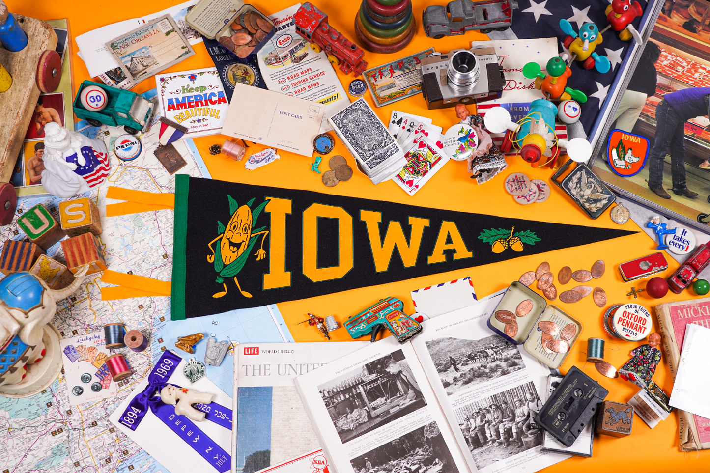 Iowa State Retro Wool Pennant