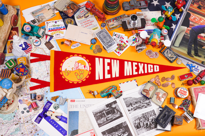 New Mexico State Retro Wool Pennant