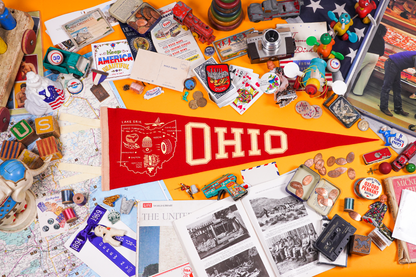 Ohio State Retro Wool Pennant