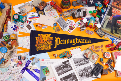 Pennsylvania State Retro Wool Pennant