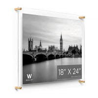 Modern UV-Grade Acrylic Floating Wall Frame