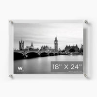 Modern UV-Grade Acrylic Floating Wall Frame