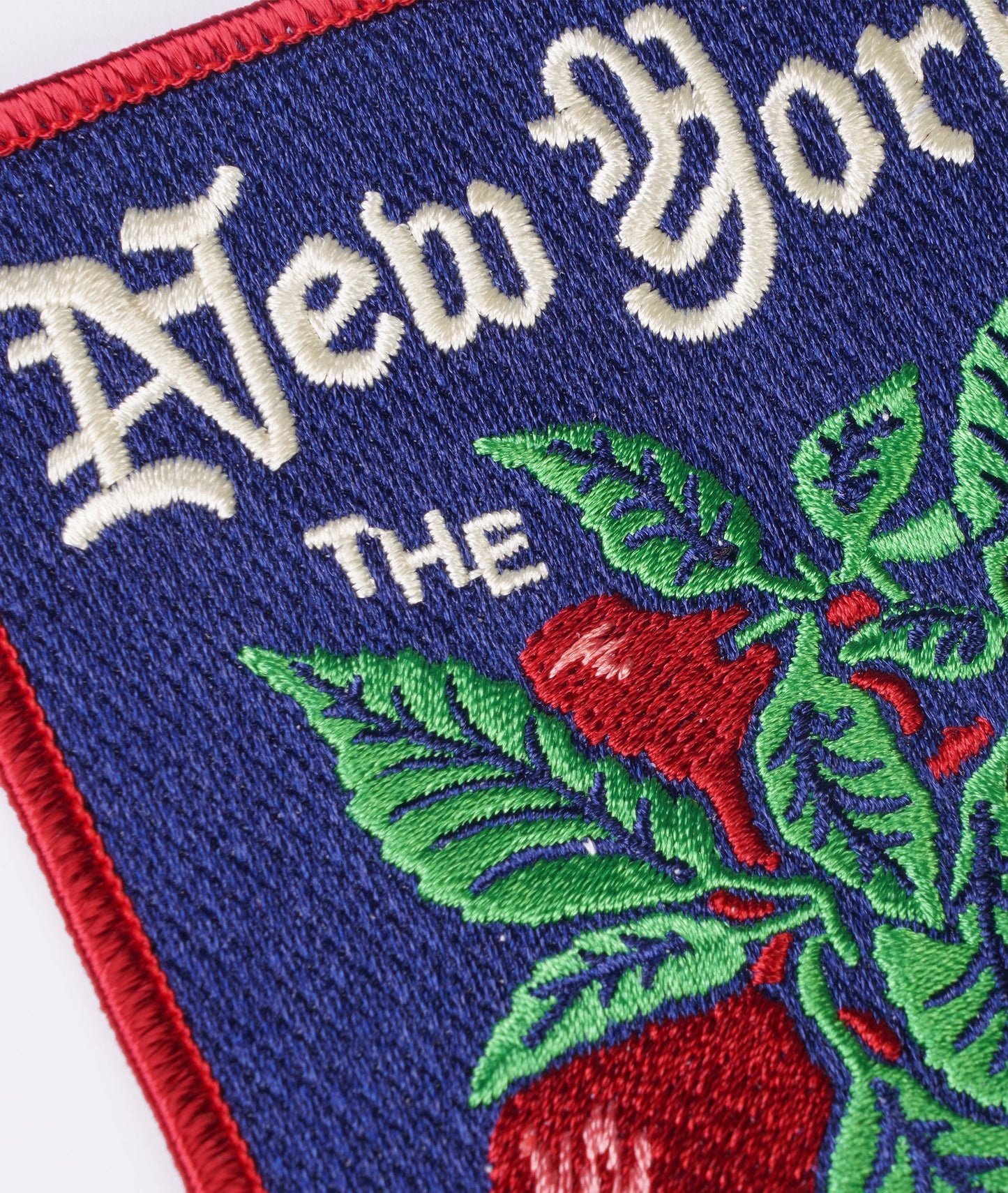 New York State Retro Embroidered Patch