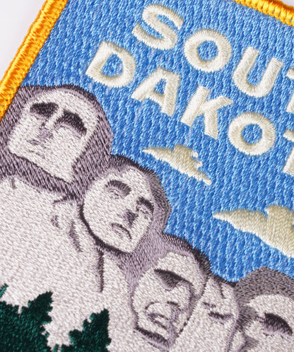 South Dakota State Retro Embroidered Patch