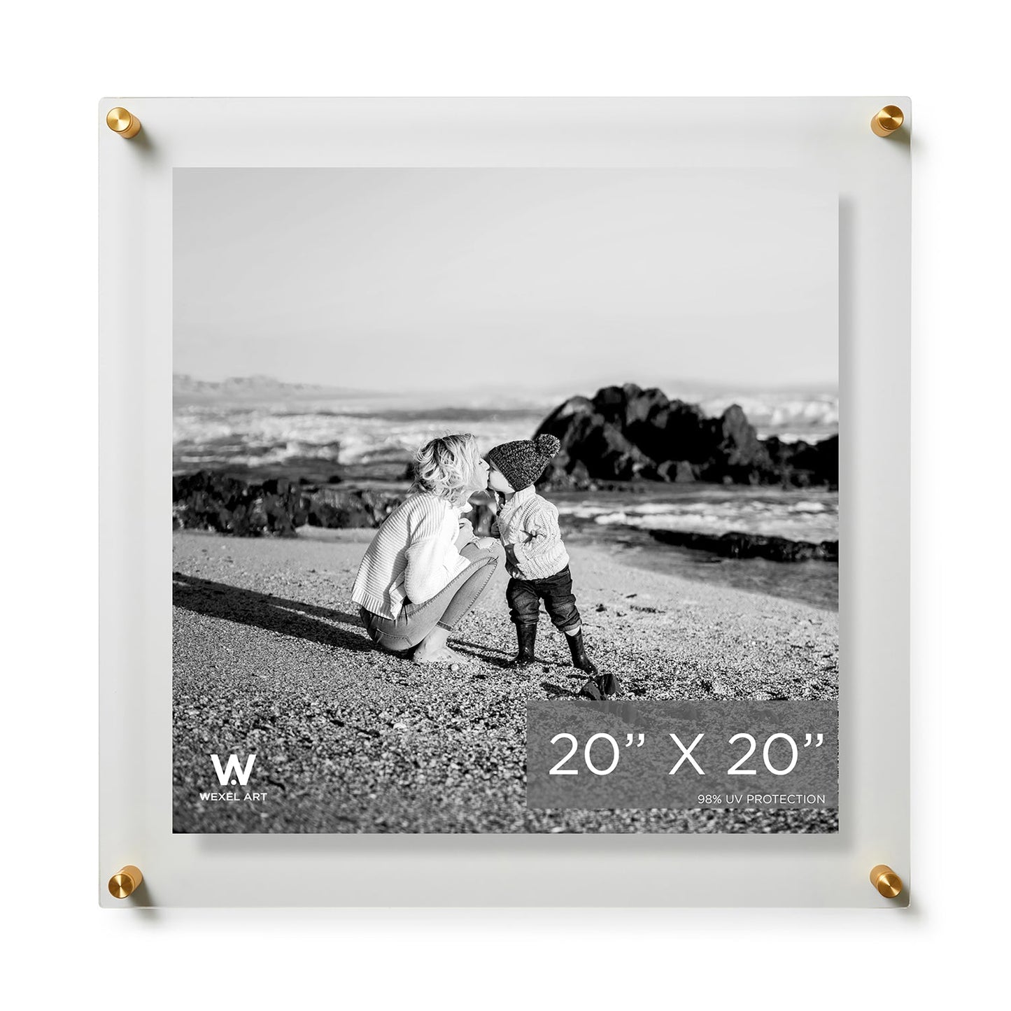 Modern UV-Grade Acrylic Floating Wall Frame