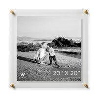 Modern UV-Grade Acrylic Floating Wall Frame