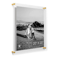 Modern UV-Grade Acrylic Floating Wall Frame