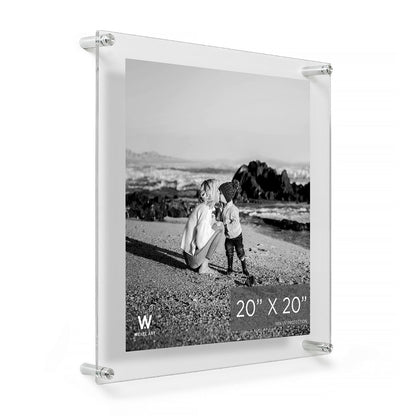 Modern UV-Grade Acrylic Floating Wall Frame