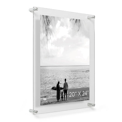 Modern UV-Grade Acrylic Floating Wall Frame