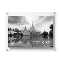 Modern UV-Grade Acrylic Floating Wall Frame