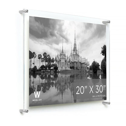 Modern UV-Grade Acrylic Floating Wall Frame