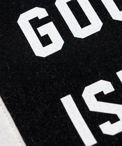 Good Work Isn't Cheap Camp Flag • Promises Kept Events x Oxford Pennant