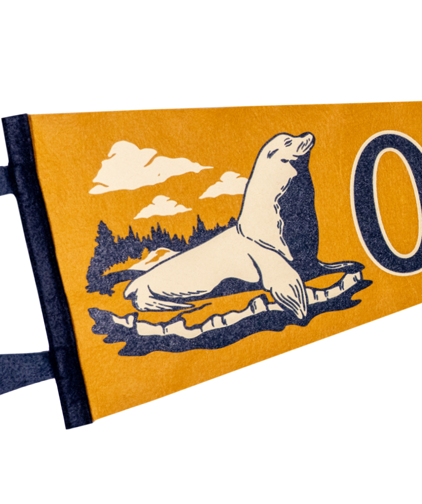 Oregon State Retro Wool Pennant