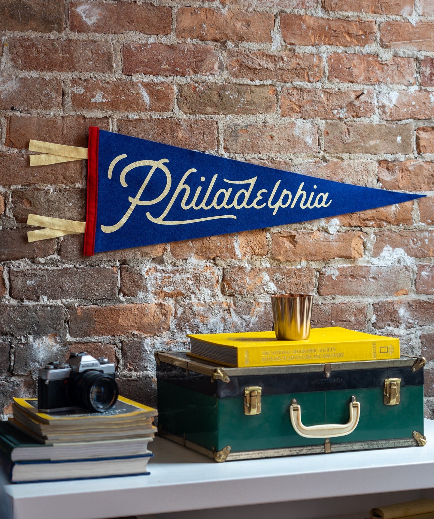 Philadelphia Retro Wool Pennant