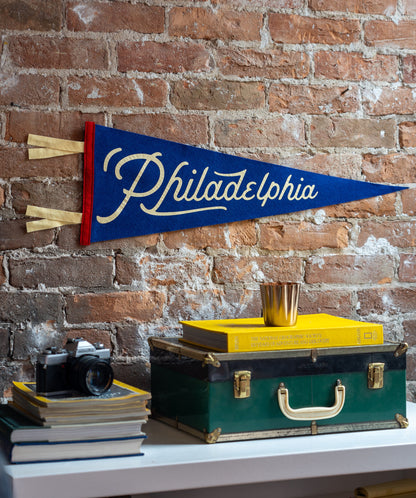 Philadelphia Retro Wool Pennant